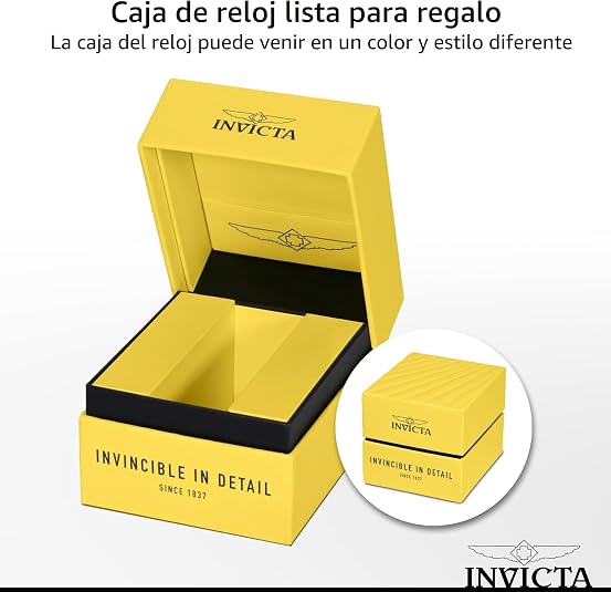 Reloj Invicta para hombre, acero inoxidable, 40 mm