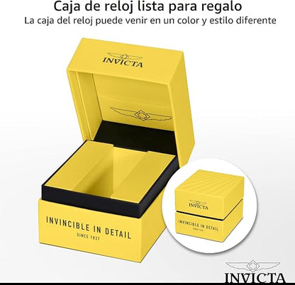 Reloj Invicta para hombre, acero inoxidable, 40 mm