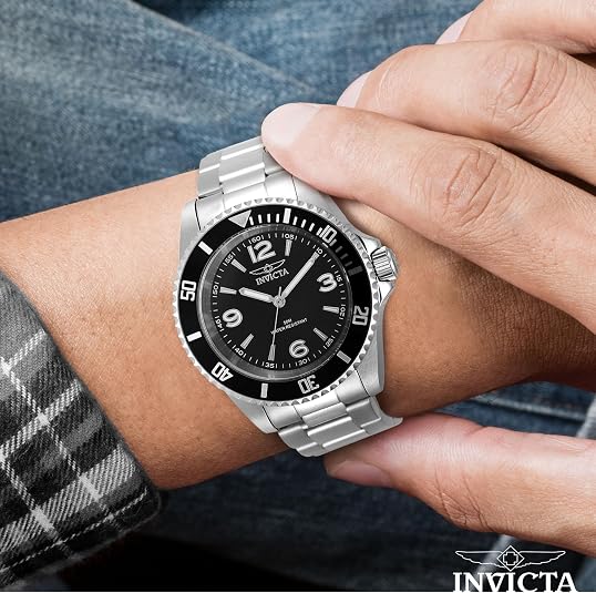 Reloj Invicta para hombre, acero inoxidable, 40 mm