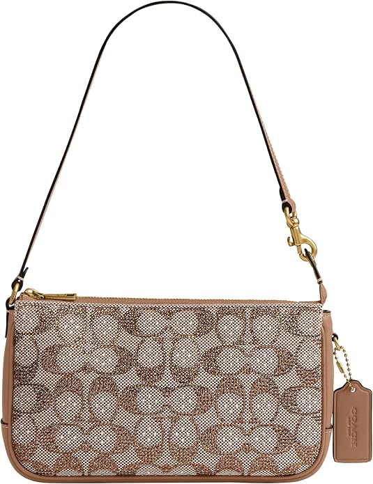 Bolso de mujer de cuero natural granulado Coach Plaza