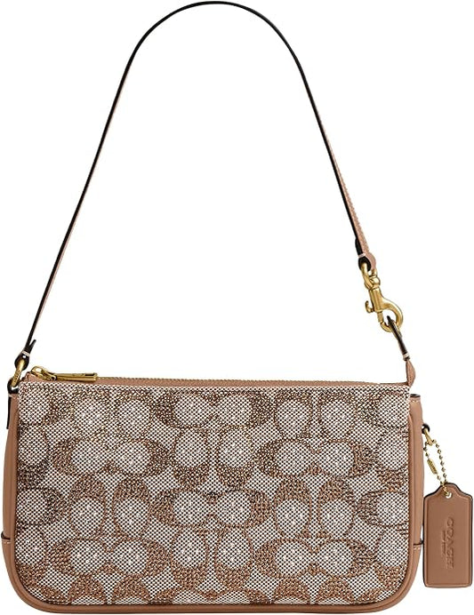 Bolso de mujer de cuero natural granulado Coach Plaza