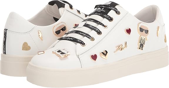 Karl Lagerfeld Tenis con cordones Cate Pins para mujer